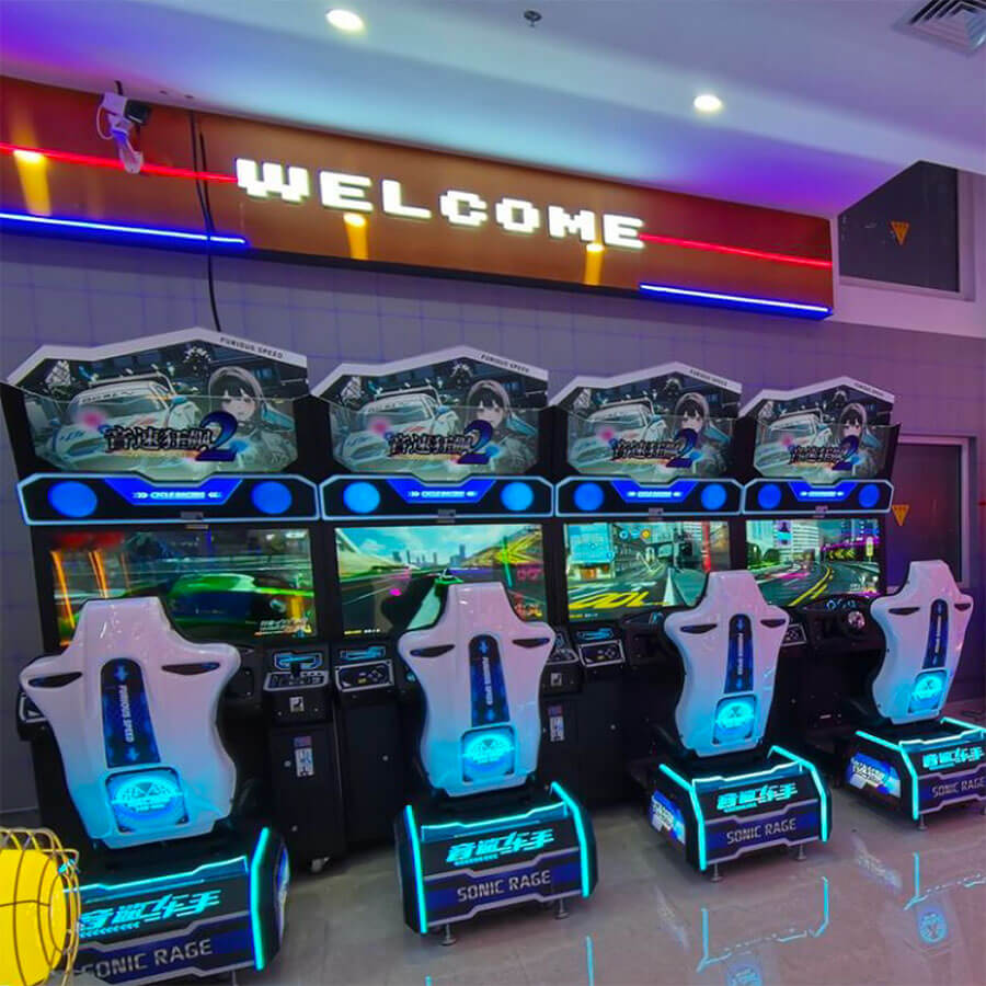 racing arcade in game center 2