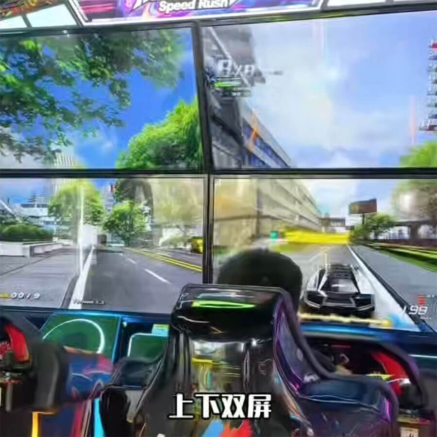 racing arcade in game center 3
